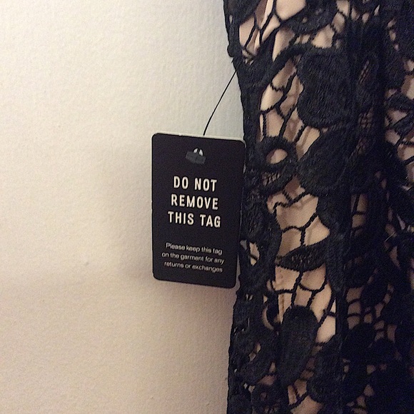 Express Lace Black Dress NWT - Picture 5 of 6